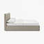 Haiden Upholstered Ottoman Bed Frame - Deep Button Tufted Headboard Design  -1396322454-1396322455