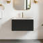 Meuble-lavabo flottant 24 po avec lavabo 24 po, entièrement assemblé