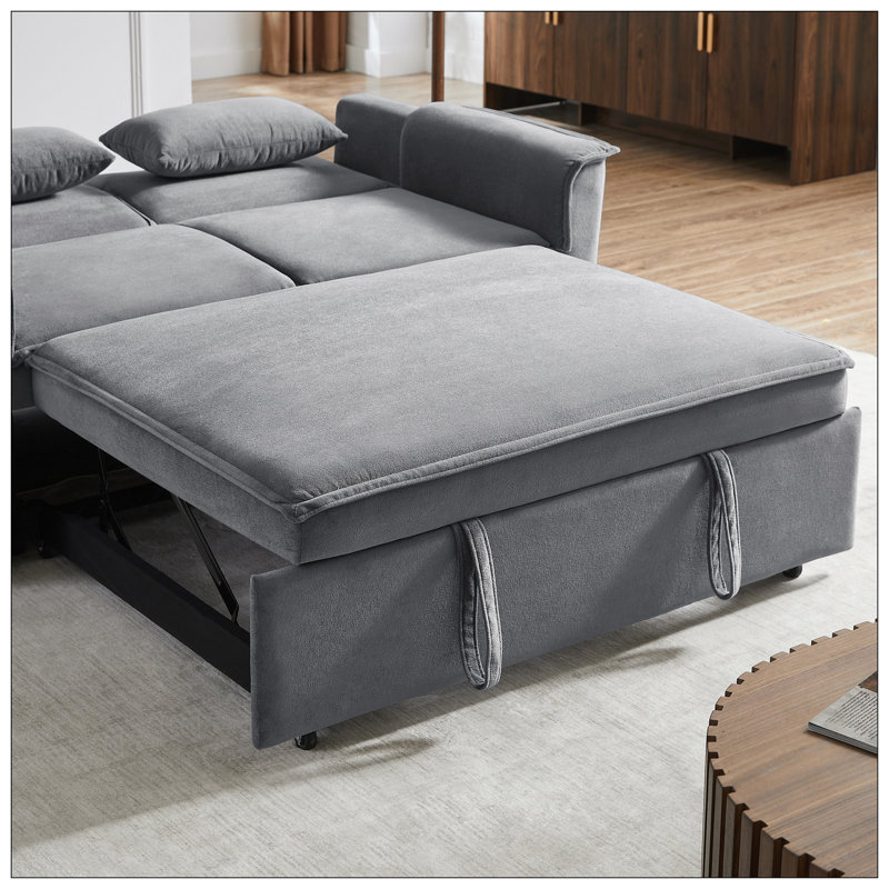 Canapé-lit convertible Modern, Grey