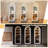 Belspring Mirror Full Length Standing Mirror with LED Lights, Lighting Floor Mirror with Stand and Dimming-1831435749