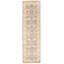 Tapis de couloir en laine gris foncé de conception unique 2 pi 7 po x 9 pi 9 po noué à la main New Age Ushak Tapis décoratif