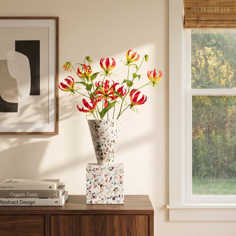 Keir Handmade Concrete Table Vase