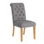 Chaise d'appoint capitonnée Ameriga-1972350355