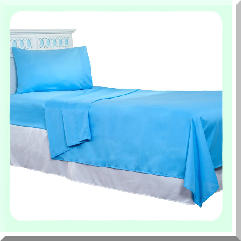 Blue Dream 1200 Thread Count Twin Sheet Set
