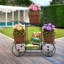 Support pour plante à fleurs cart