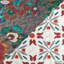 Passe-tringle pour cantonnière réversible Abbie Paisley Western Chic-1402460363