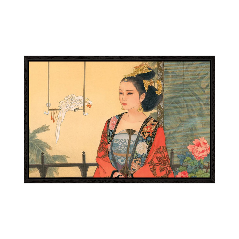 Beauty From Afar - Painting on Canvas, Black Framed, 152.5 cm H x 101.5 cm W