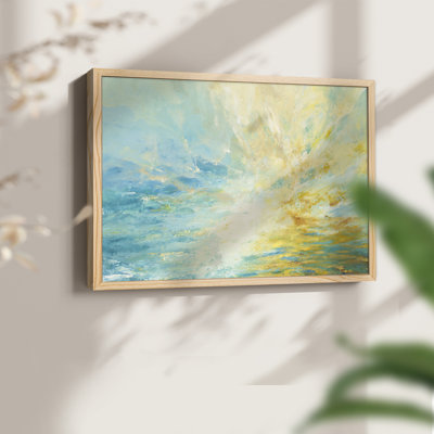 Sparkle & Flow -Framed Print - Restickable