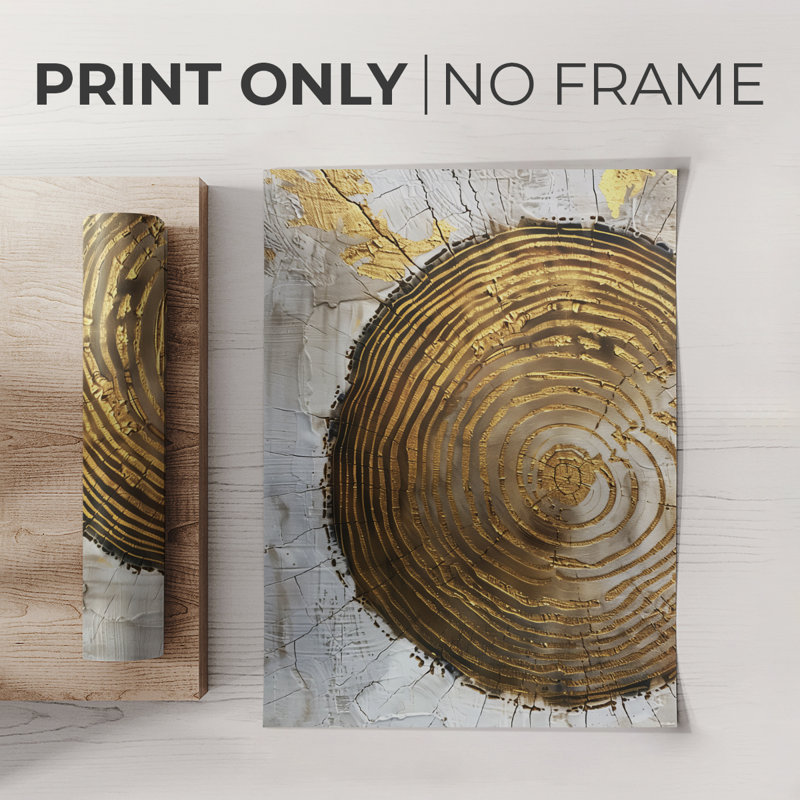 Série ABSTRACT CXLIV - Impression sur toile seulement - NON CADRE, 48" H x 32" W