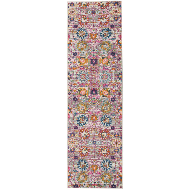 Oriental Indoor Rug, Runner 2'2" x 7'6"