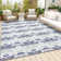 Geometric Machine Washable Rugs Modern Non-Slip Rug for Living Room Bedroom Nursery Dining Table Bedside Decor