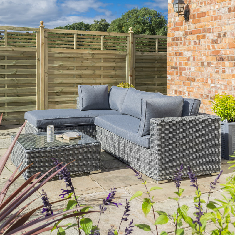 Rowlinson Vienna Rattan Lounger Set
