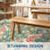 Tapis lavable à la machine Farmhouse