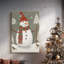 Toile tendue avec châssis vert Frostlit Hearth-677325412