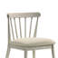Ensemble de chaises d'appoint 2 pièces rustique, structure en bois massif, assemblage facile-68697707