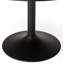 Klos Round Metal Base Dining Table