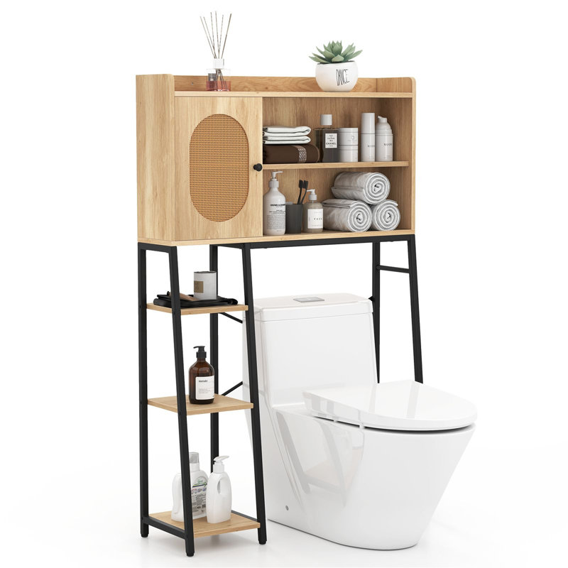 Freestanding Over The Toilet Storage