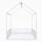 Metal House Bed With Fence-2039511038-2039511037