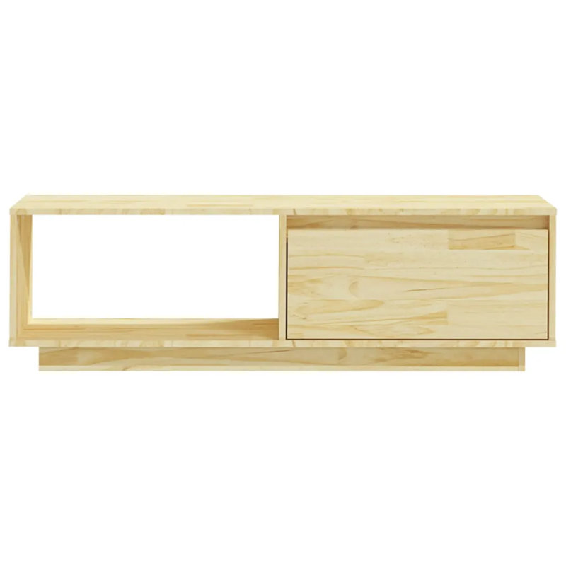 Gavon Unfinished TV Stand, Brown