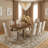 Villa Cherie 9-Piece Oval Dining Room Set - Hazelnut