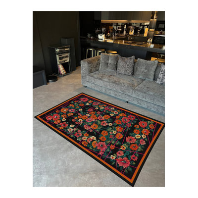 Tapis gris tissé traditionnel Mosso
