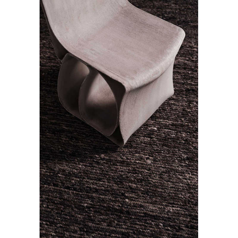 The Rug Company Rove Area Rug, Rectangle 10' x 14', Charcoal