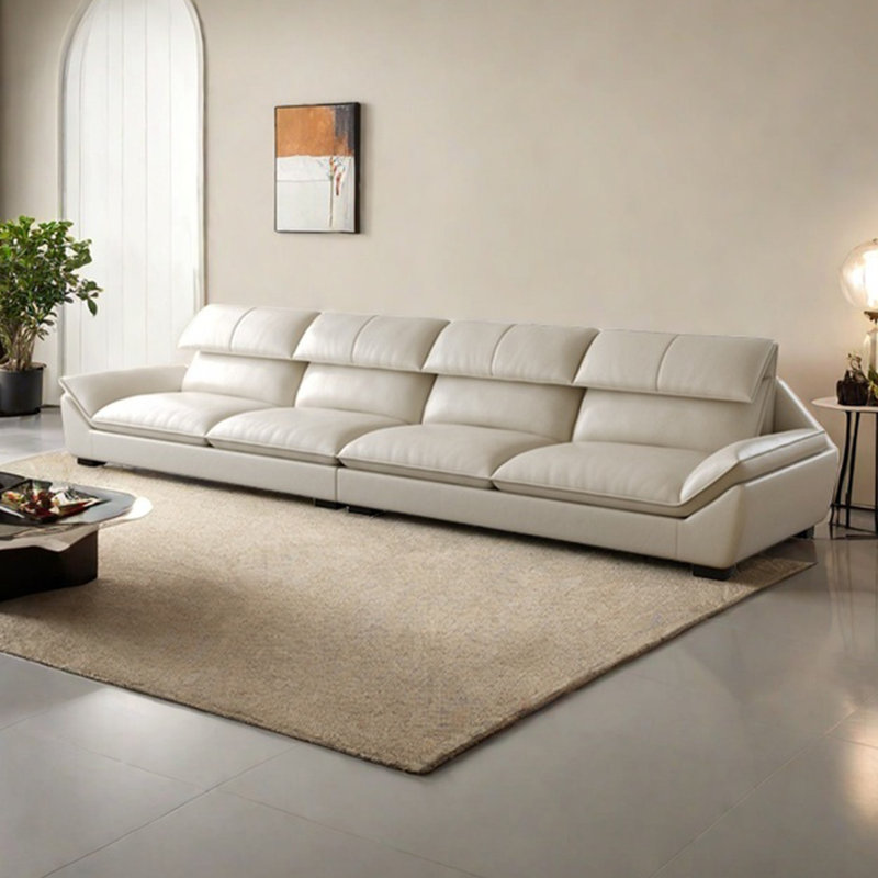 Canapé simple nordique moderne, H 35,43 po x l 130 po x P 37,4 po, 5