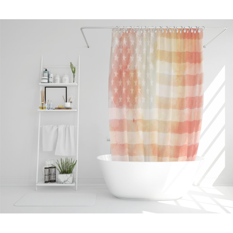 Dimitric Polyester Shower Curtain Set