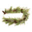 Long Needle Pine and Pinecone Garland 6'L