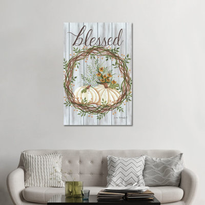 «Blessed», reproduction d'art sur toile tendue