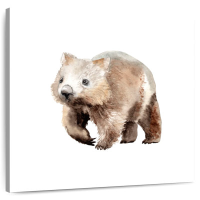 Crowle aquarelle Wombat