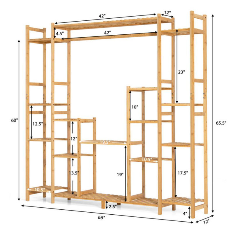 Ruthann Wood Weather Resistant Plant Stand