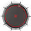 Citrouille trampoline YC 12FT - noir rouge-120886765
