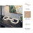 Decorative Object Paulownia Wood Sculptural Interlocking Chain Link Design Modern Accent Piece with Abstract Organic Form Stylish Home Decor Element for Contemporary Artistic Display.-1553616328-1553616331