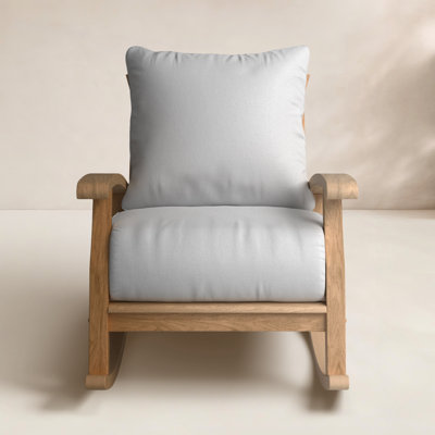 Summerton Teak Patio Rocking Chair