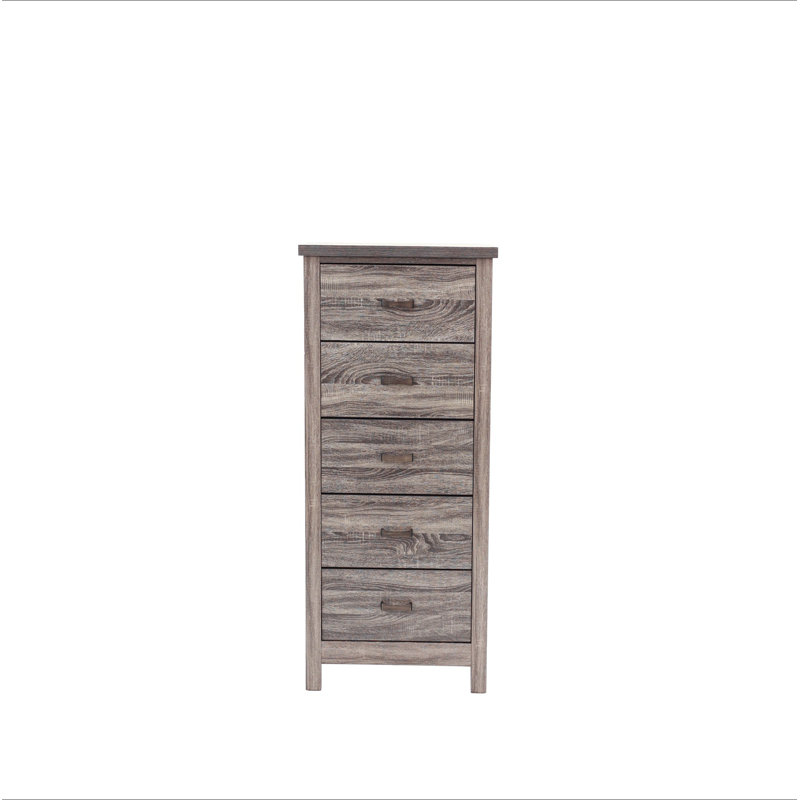Mobilier de chambre à coucher avec tiroirs en bois naturel à finition naturelle 1 pièce