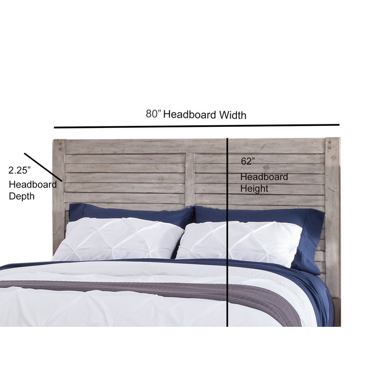Navin Headboard, King, Off White