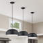 Luminaire suspendu noir 1 lumière Aaranyan-43044875-43044869