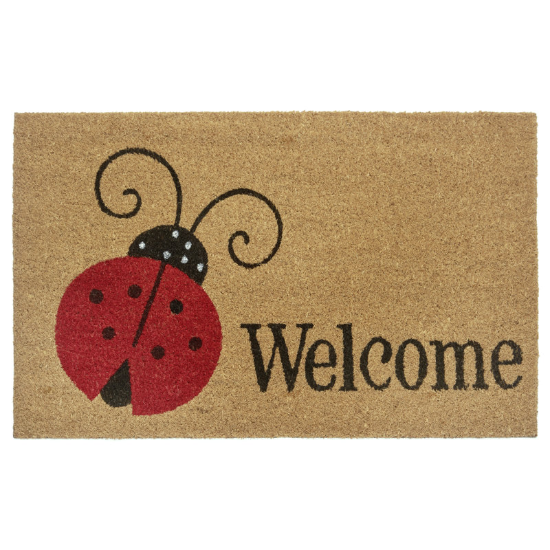 Lady Beetle Door Mat