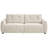 84.5" Loveseat Sofa with Tufted Feather Armrests, Sturdy Modern Couch for Living Room & Apartment-1429150572