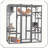 Extra Large Cat Cage with Durable Structure for Pet Comfort