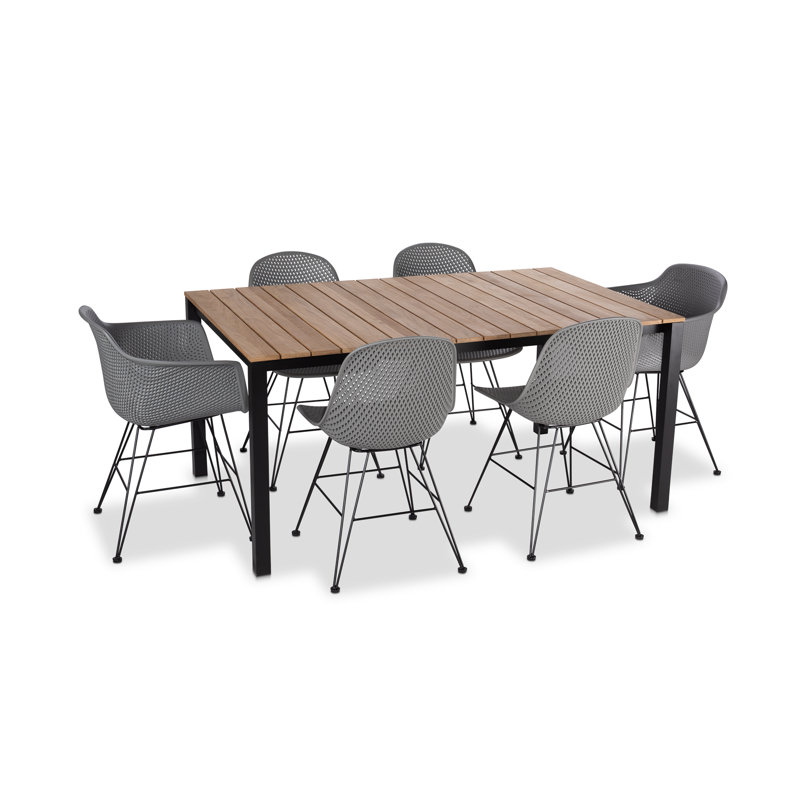 Ensemble de salle à manger rectangulaire pour 8 personnes 94 po Dusti