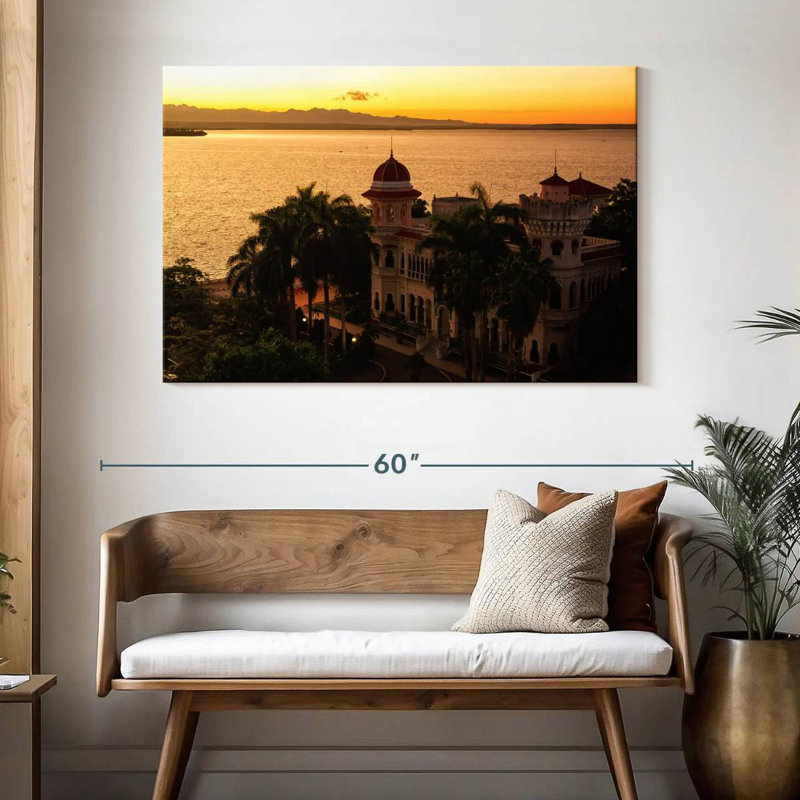 Coucher de soleil Nicci Cienfuegos, H 32 po x l 48 po