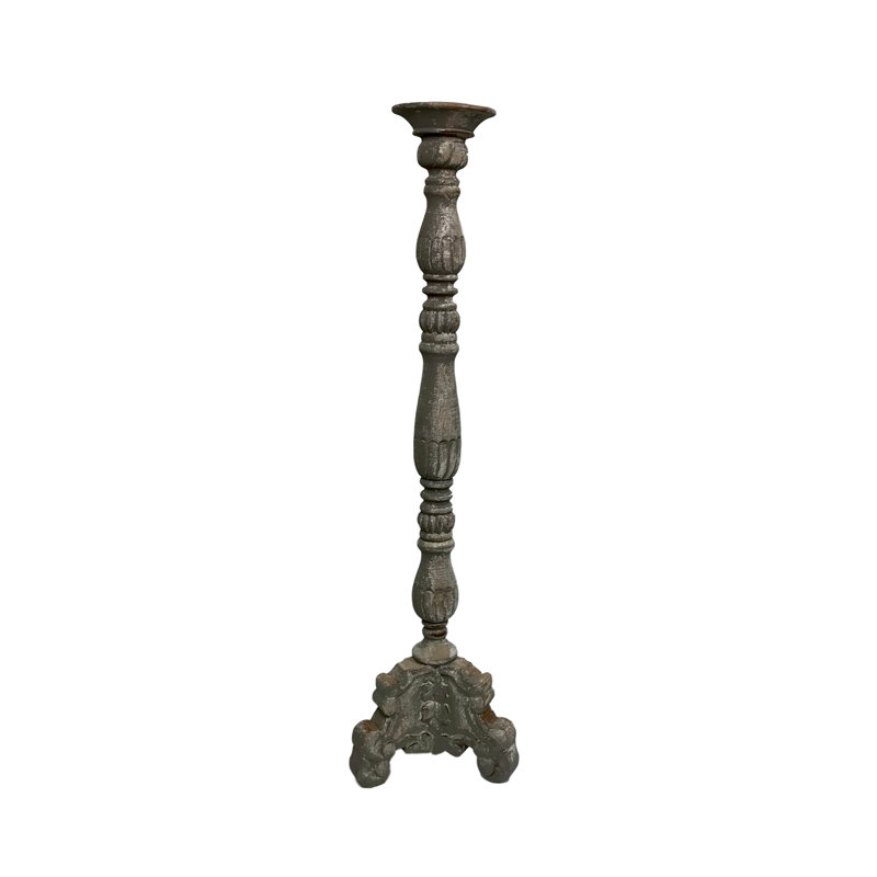 Chandelles de plancher en bois 34,5 po