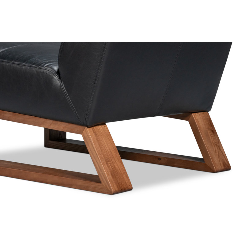 Wylam Slipper Chair, Black