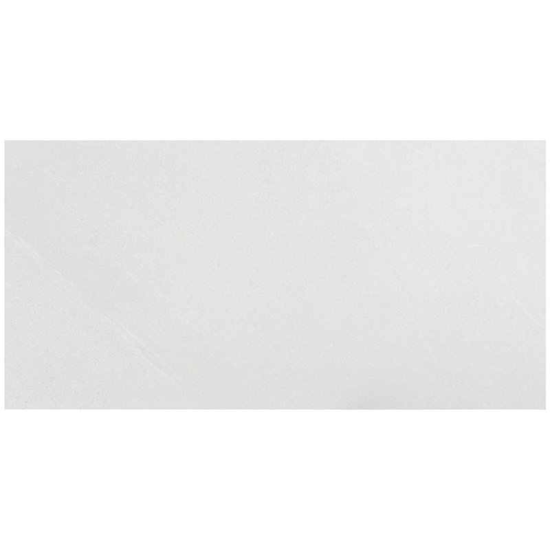 Carreau de mur et de plancher en béton 12 po x 24 po Bond Tile Belmont, Blanc