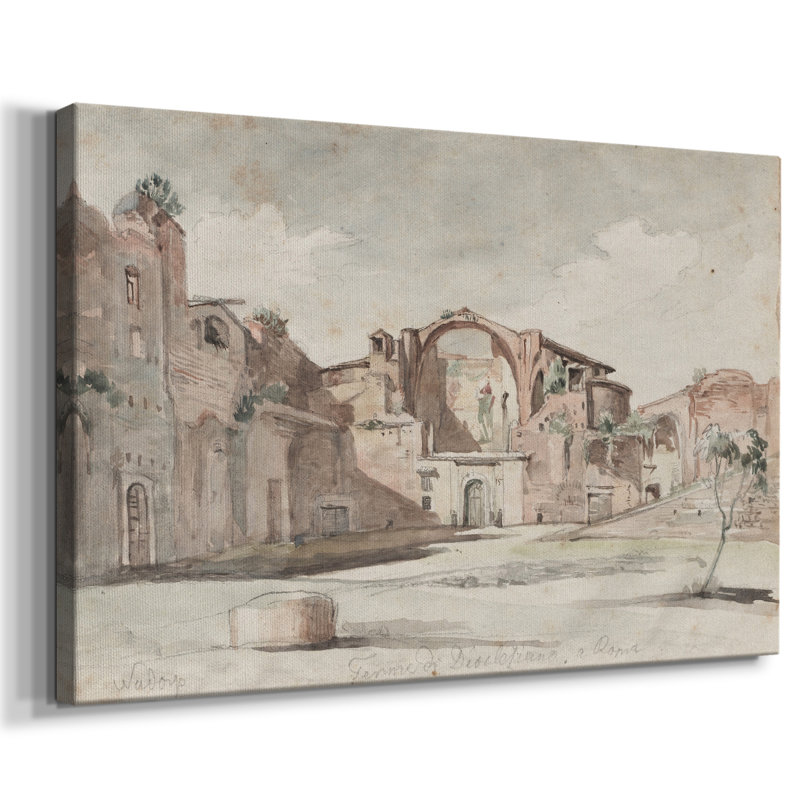 Croquis rétro-XLV, H 41 po x l 61 po x P 1,5 po, Toile tendue