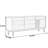 Solid Wood Minimalist Sideboard-160898687