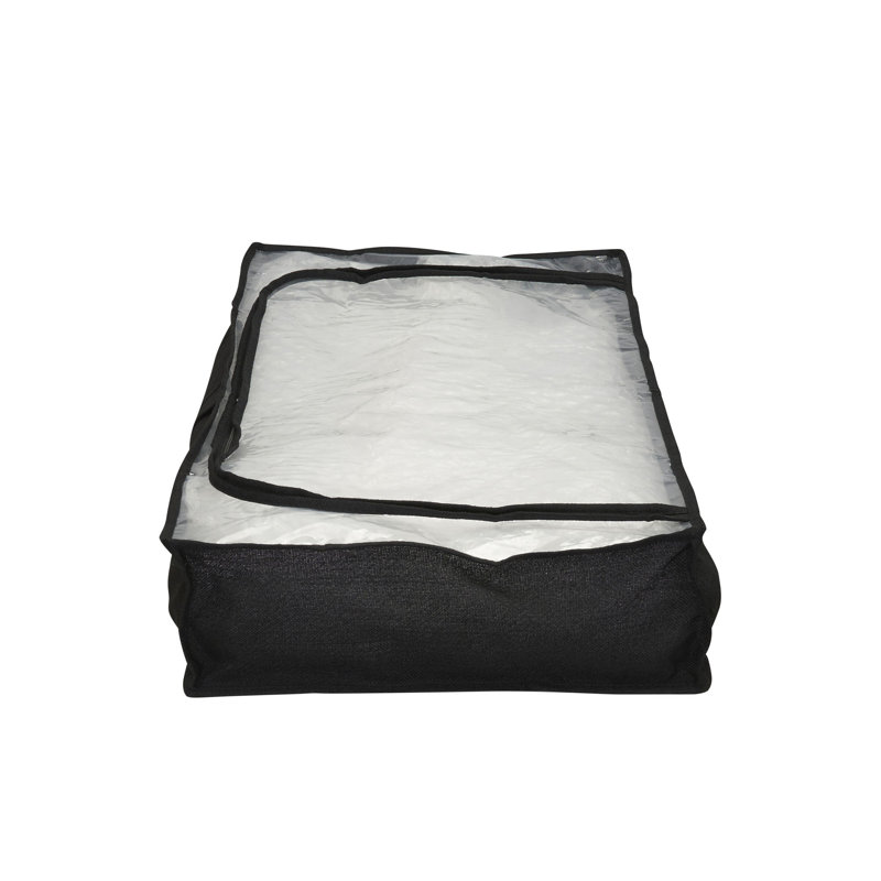 Wayfair Basics® Under-the-Bed Storage Bag, Black