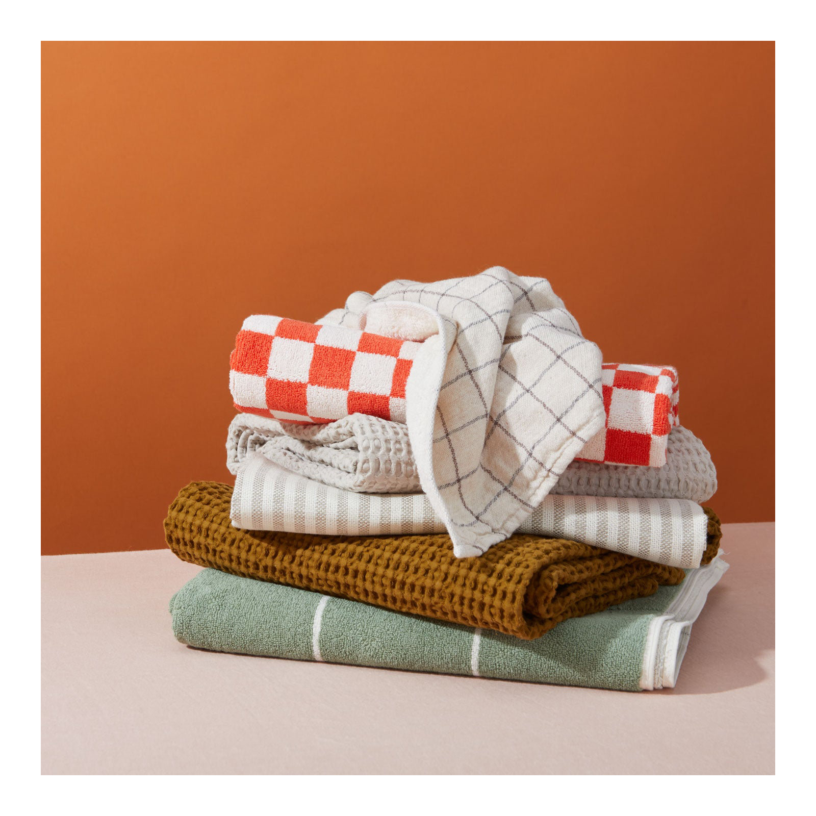 Simple Cotton Hand Towel, Gray, Bath Towel - 1 Pack